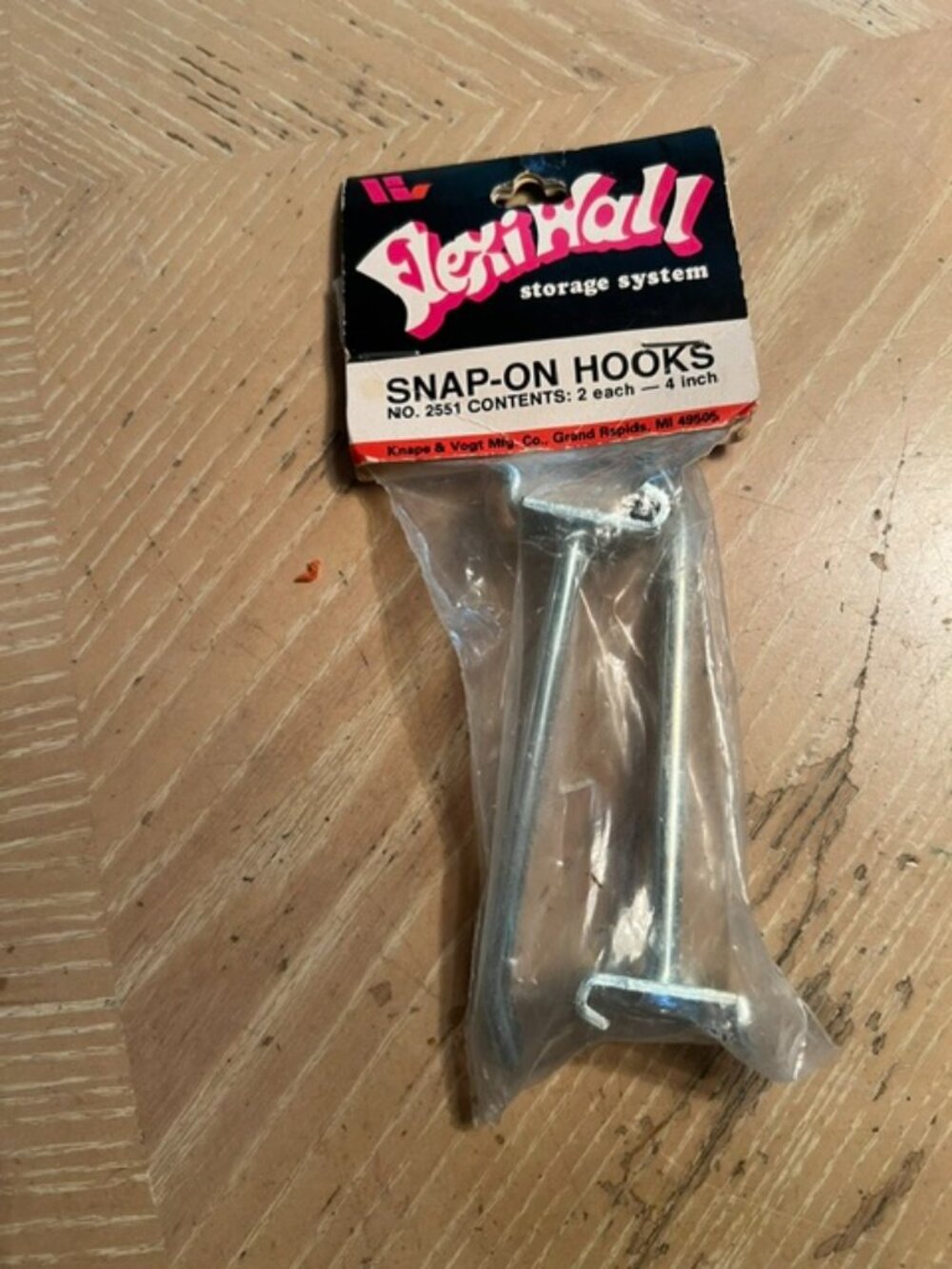 SNAP ON HOOKS VARIETIES, SILVER, FLEXIHALL